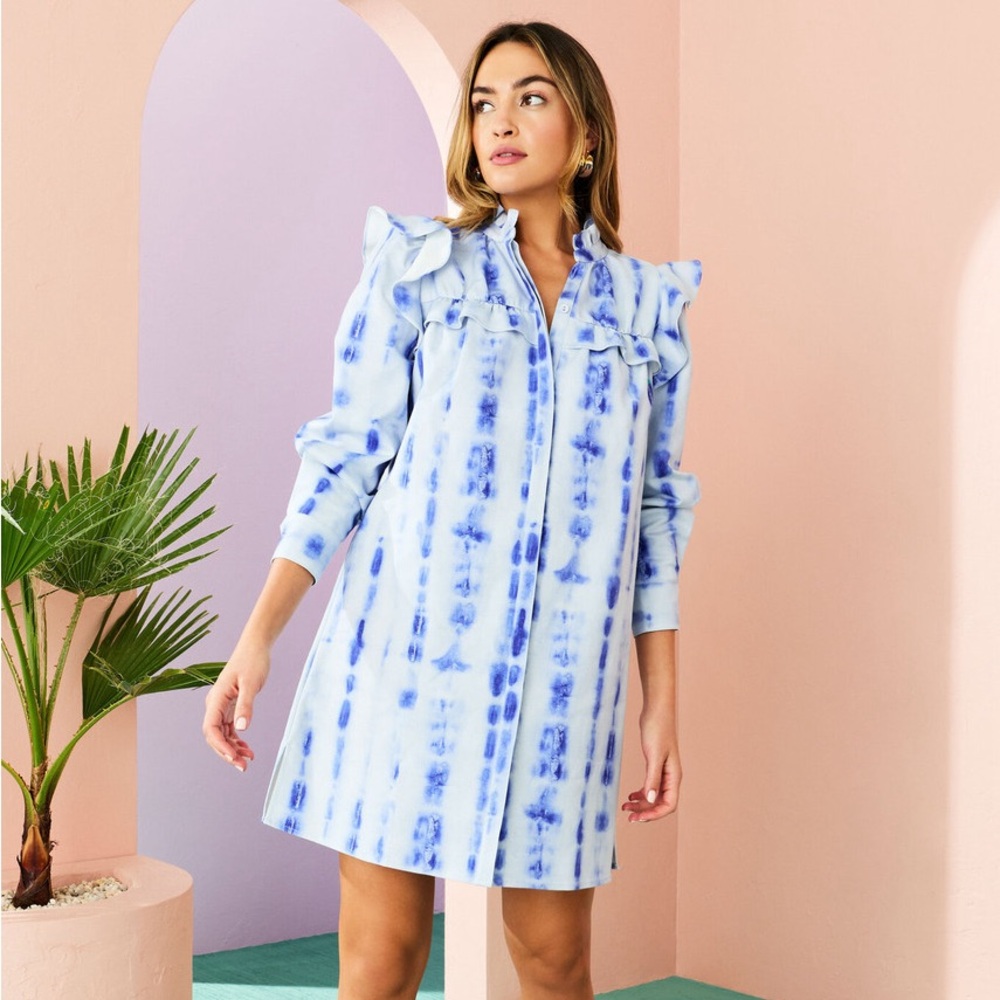 Marie Oliver Westin Dress - Small - Ocean Dye